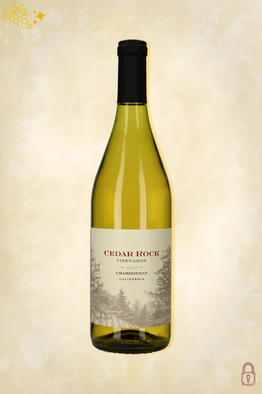 Cedar Rock Chardonnay 2020 – witte wijn uit Californië, Verenigde Staten