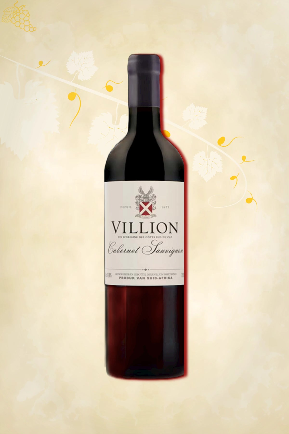 Fles Villion - Cabernet Sauvignon Magnum 1.5L (2021)