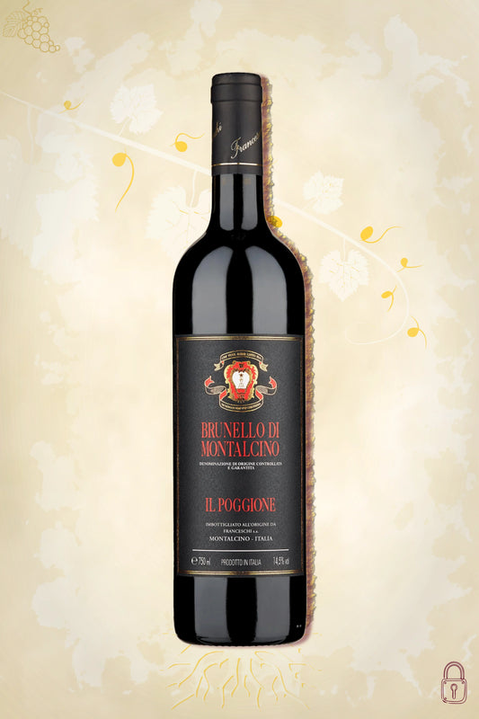 Il Poggione Brunello di Montalcino 2019 – rode wijn uit Toscane, Italië