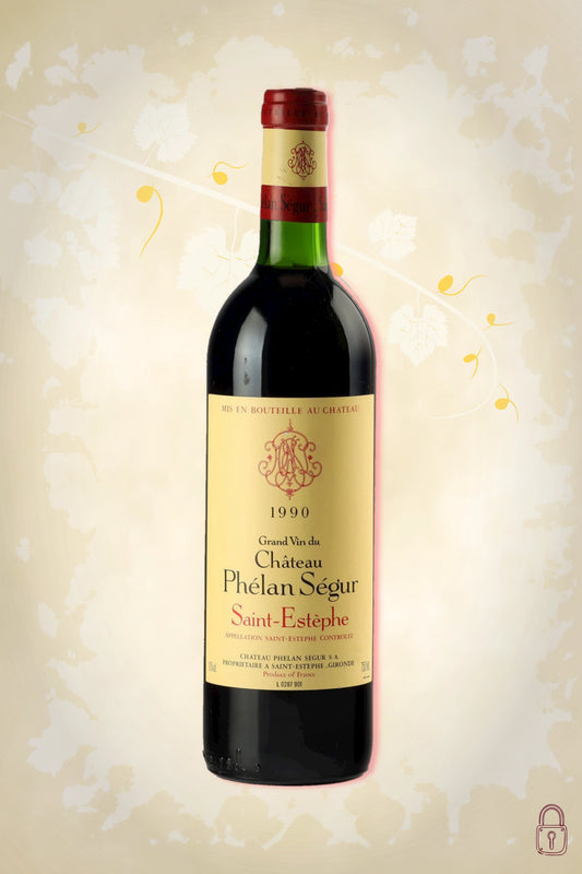Château Phélan Ségur 1990 – rode wijn uit Saint-Estèphe, Frankrijk