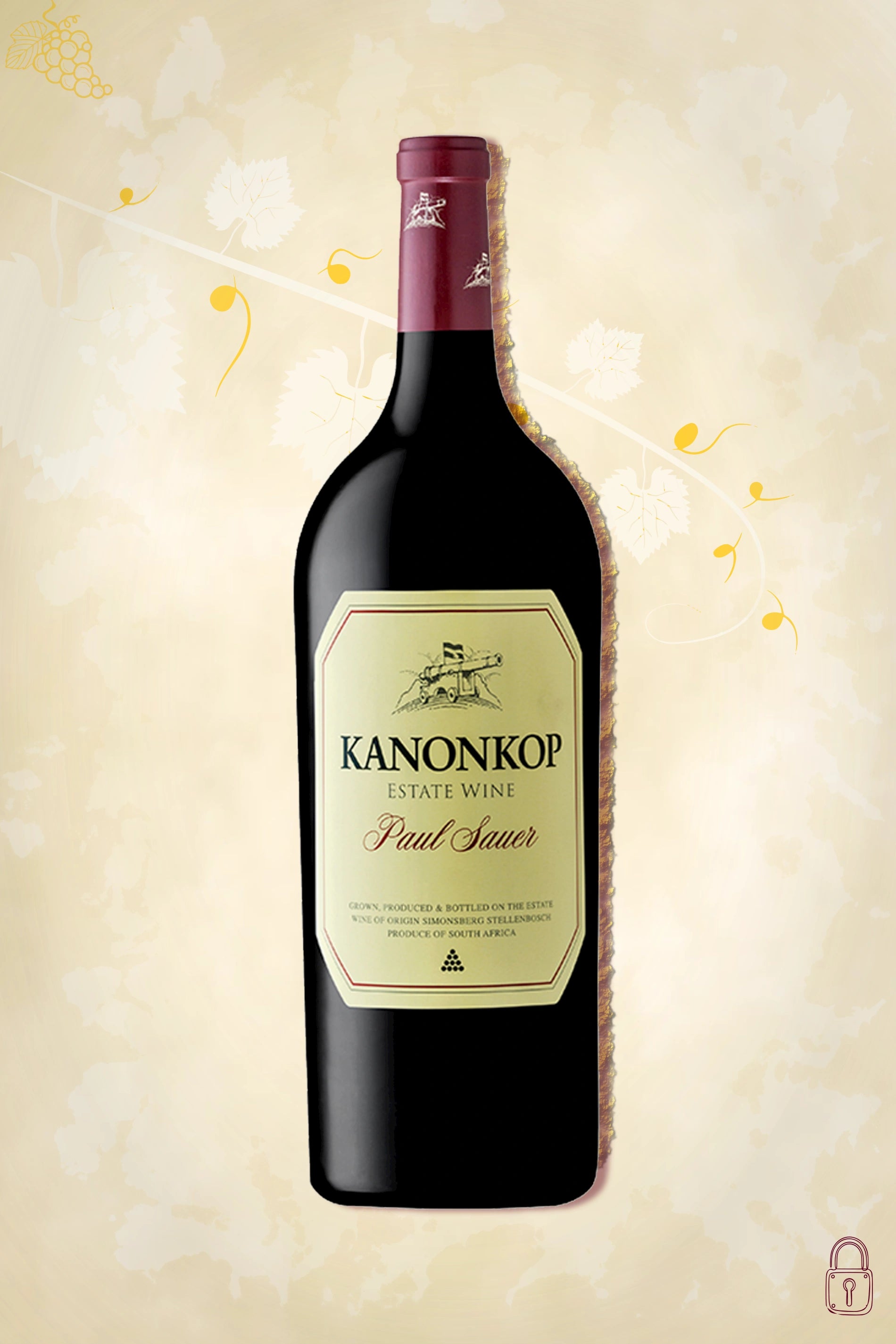 Kanonkop Paul Sauer Magnum 2020 – rode wijn uit Stellenbosch, Zuid-Afrika