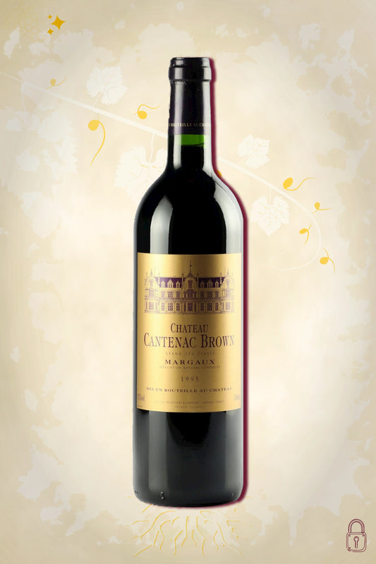 Château Cantenac Brown 1995 – rode wijn uit Margaux, Bordeaux