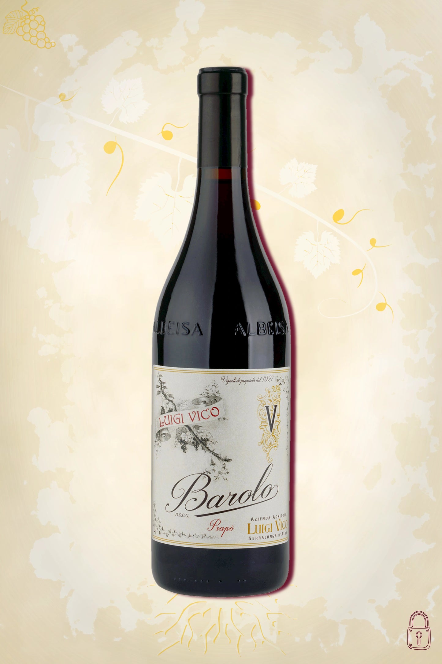 Luigi Vico Barolo Prapò 2019 – rode wijn uit Piemonte Italië