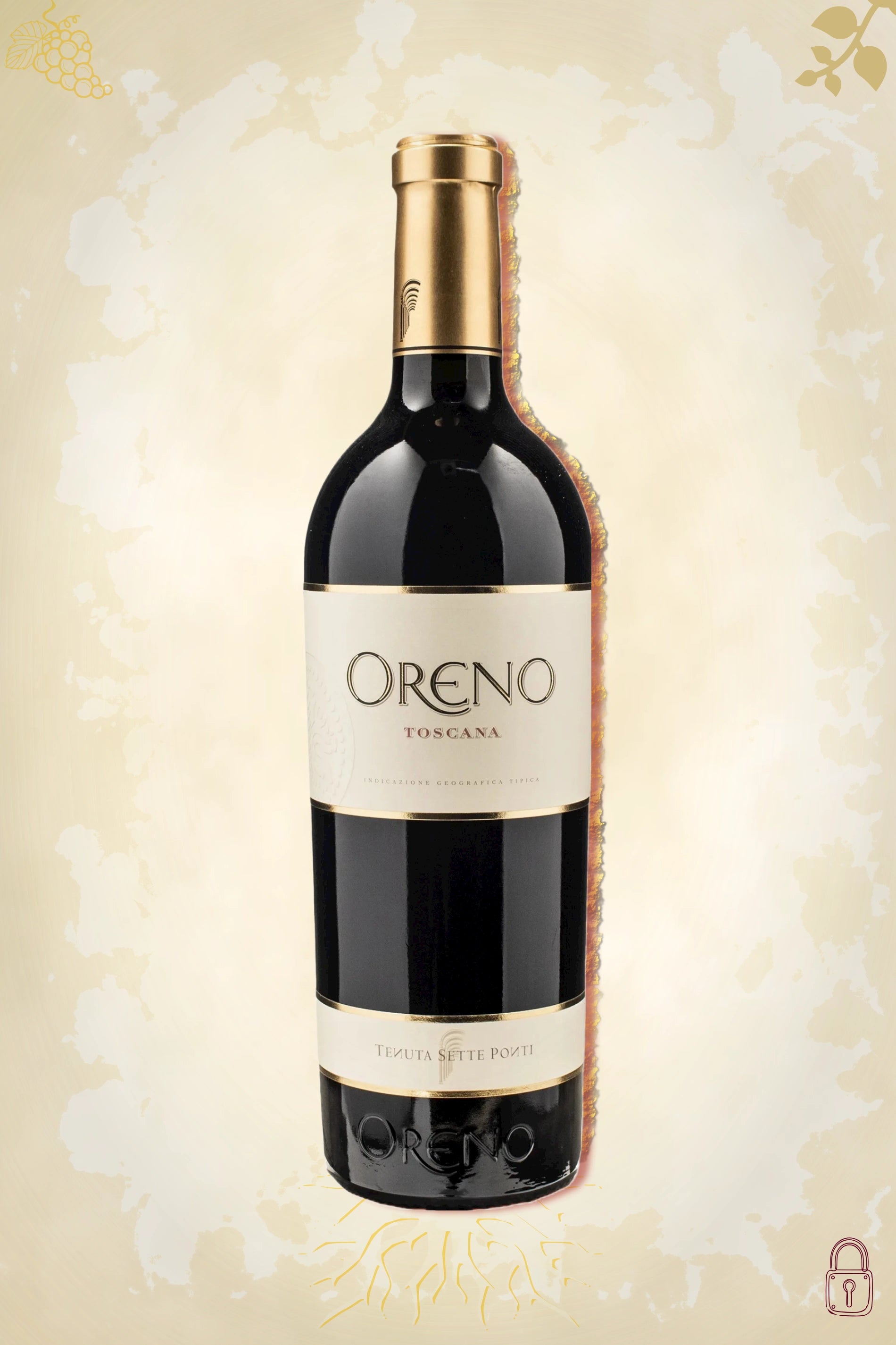 Tenuta Sette Ponti Oreno 2021 – Super Tuscan rode wijn uit Toscane, Italië