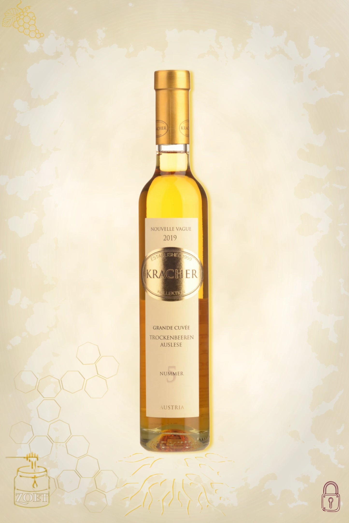 Weingut Walter J. Oster Trockenbeerenauslese 2019 Halve Fles 375 ml – zoete wijn uit de Mosel