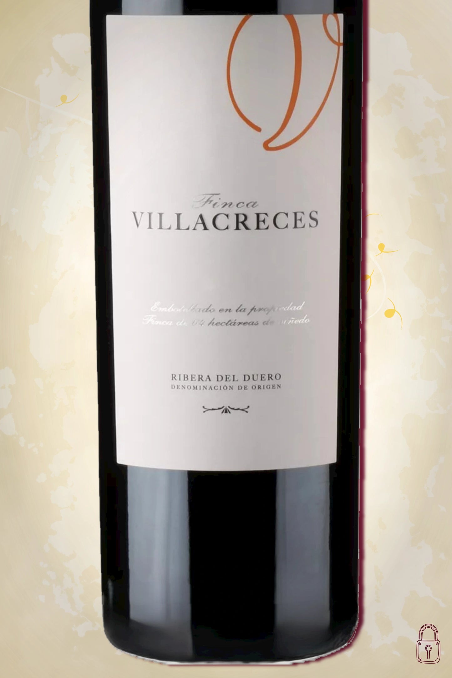 Close-up label Finca Villacreces 2004 – Spaanse premium wijn