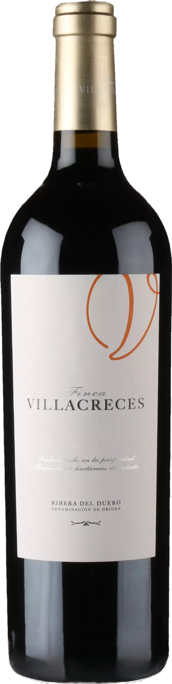 Finca Villacreces 2004 op bordeaux achtergrond – krachtige rode wijn