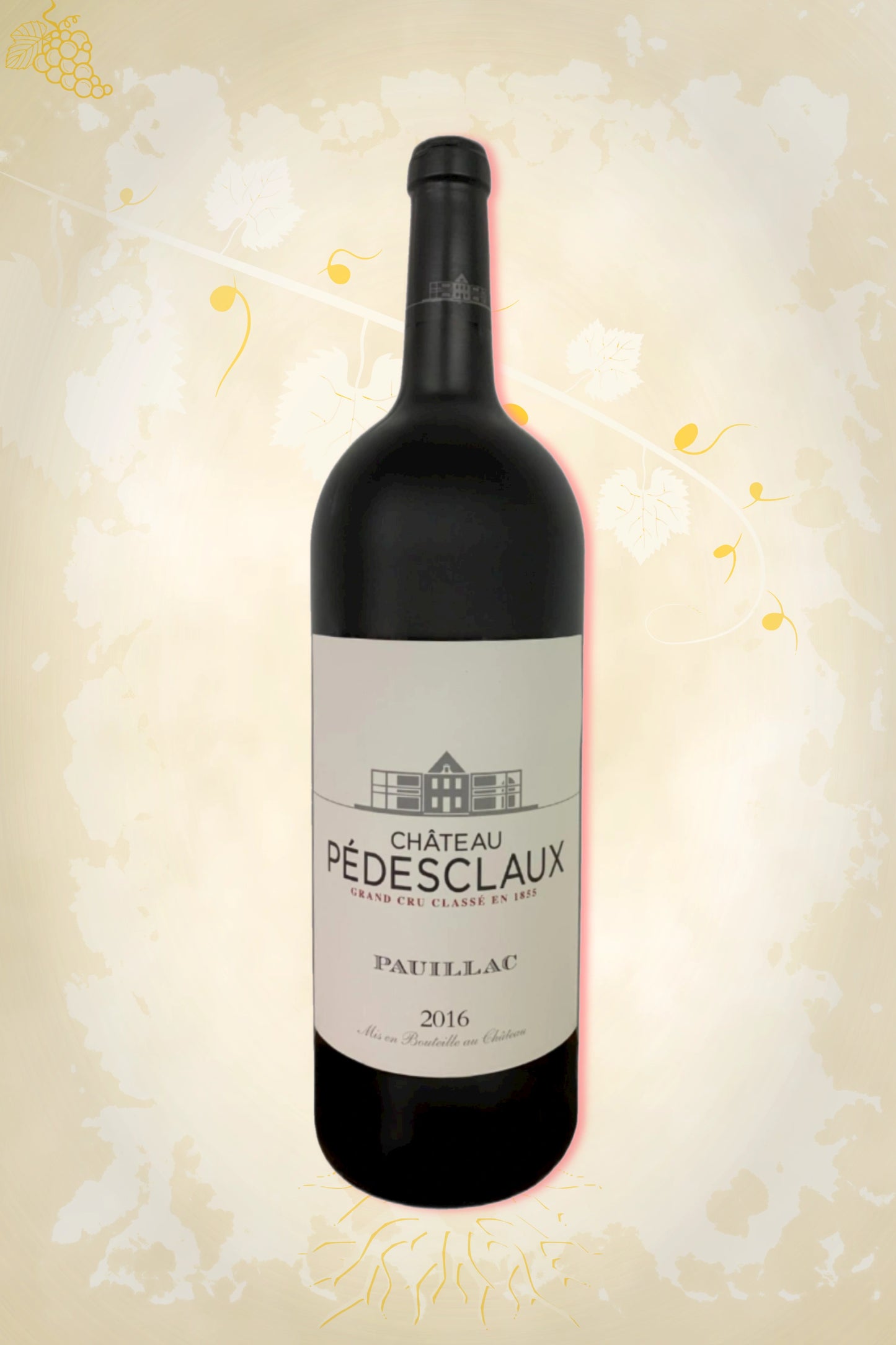 Château Pédesclaux Magnum 2016 – rode wijn uit Pauillac, Bordeaux, Frankrijk
