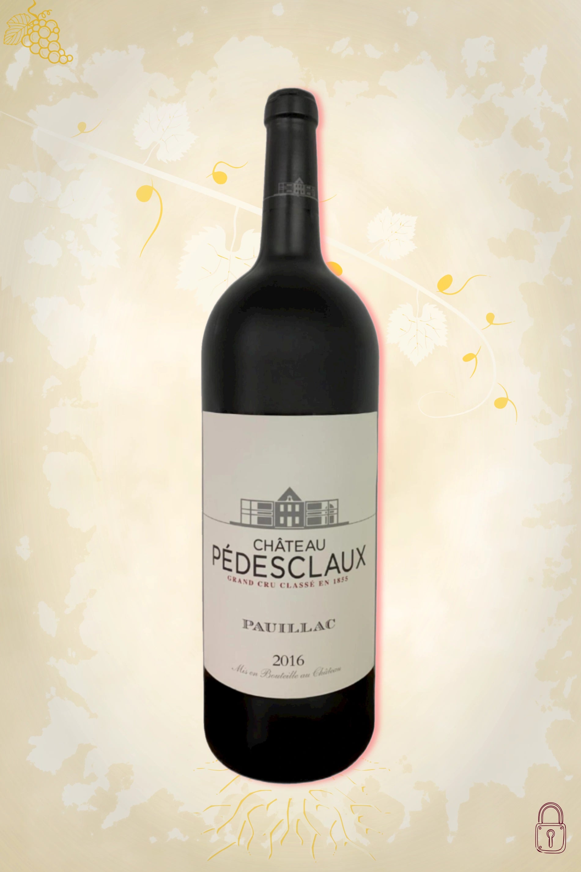 Château Pédesclaux Magnum 2016 – rode wijn uit Pauillac, Bordeaux, Frankrijk