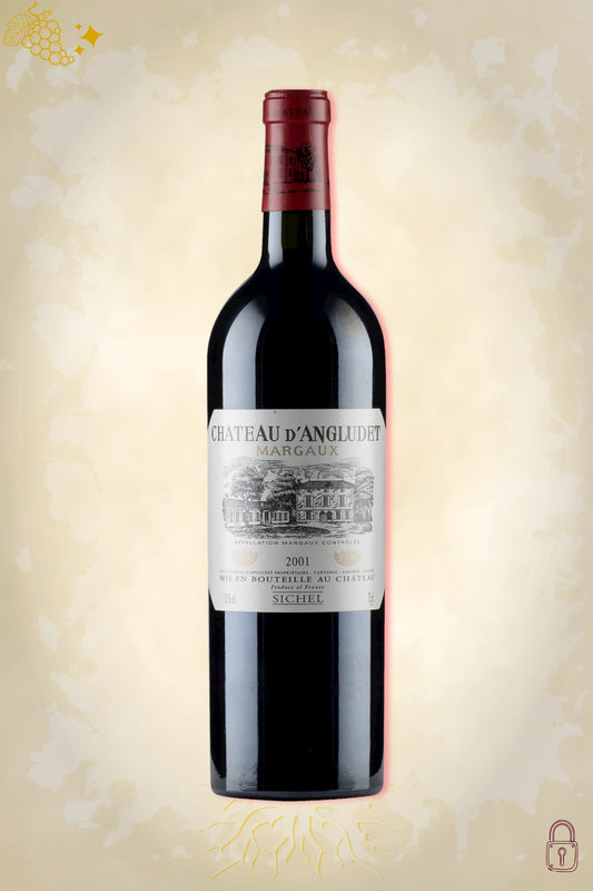 Château Angludet 2001 – rode wijn uit Margaux, Frankrijk