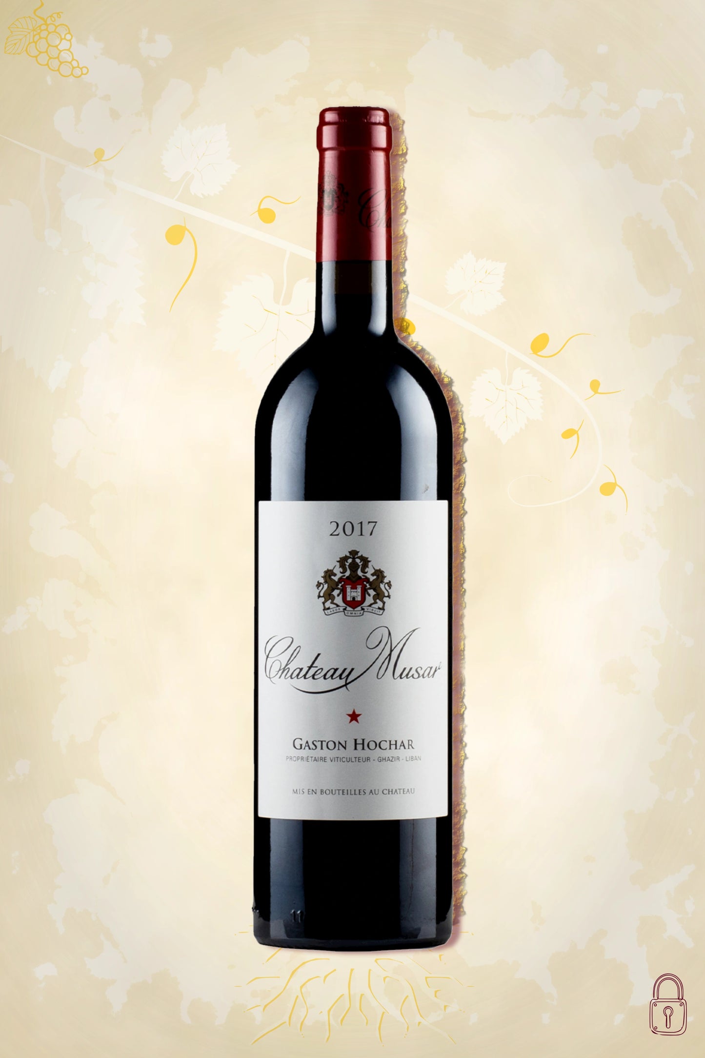 Château Musar Red 2017 – rode wijn uit Bekaa Valley, Libanon