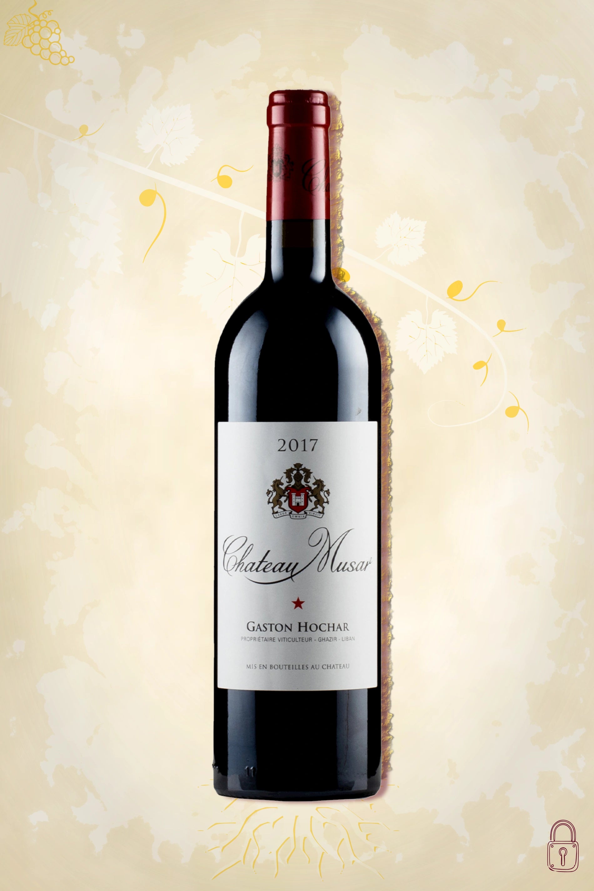Château Musar Red 2017 – rode wijn uit Bekaa Valley, Libanon