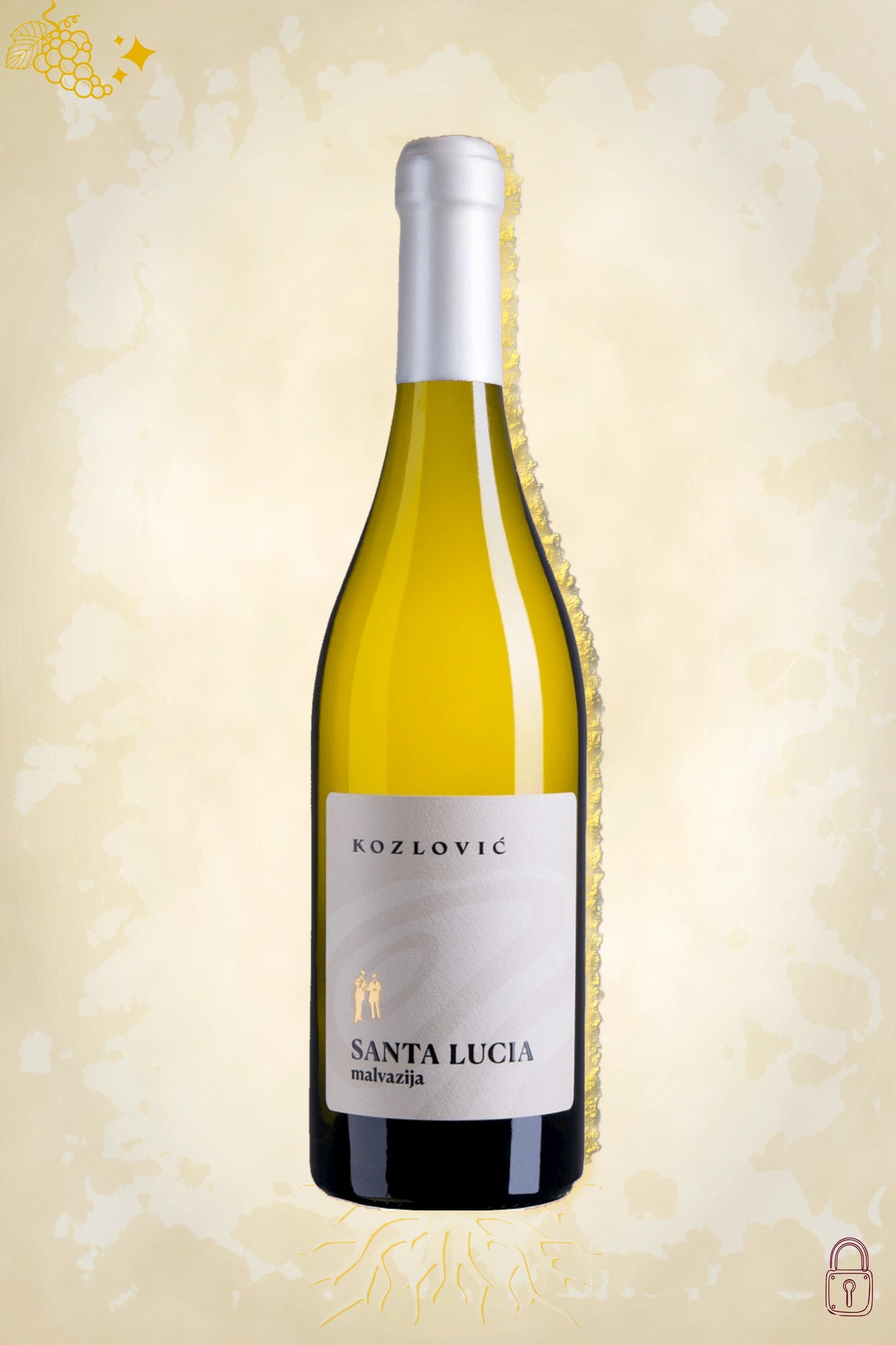 Kozlović Santa Lucia Malvazija 2018 – witte wijn uit Istrië, Kroatië