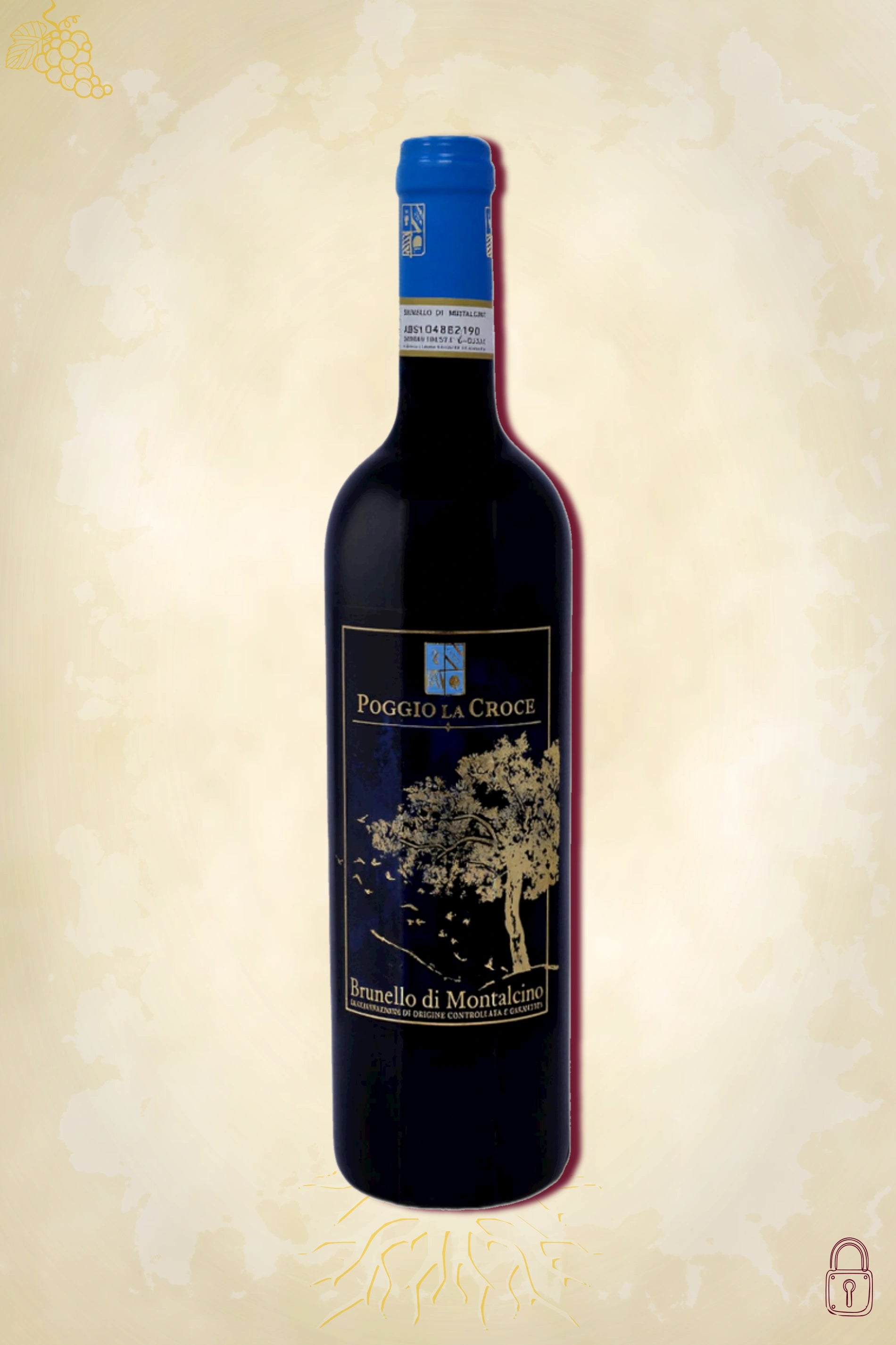 Poggio la Croce Brunello di Montalcino 2018 – rode wijn uit Toscane, Italië