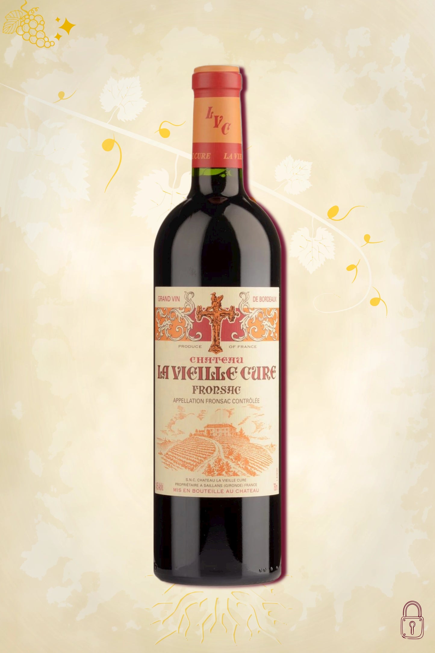 Château La Vieille Cure 2022 – rode wijn uit Fronsac, Bordeaux