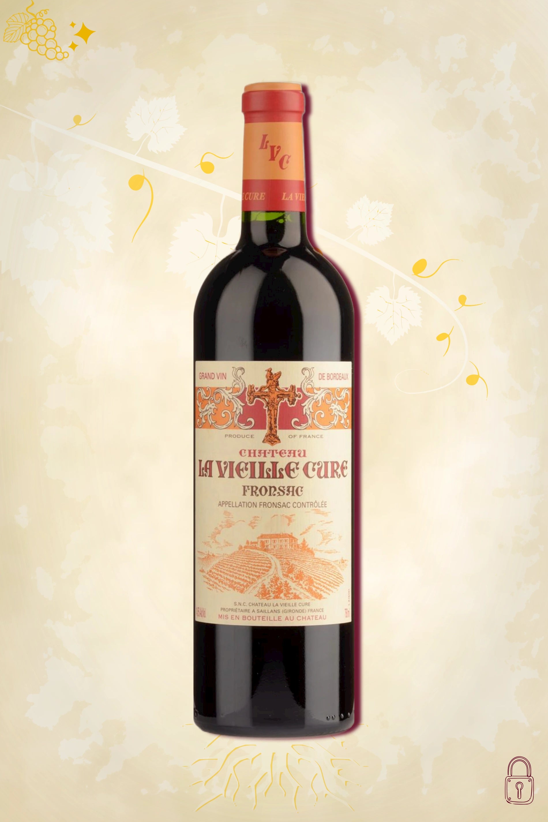 Château La Vieille Cure 2022 – rode wijn uit Fronsac, Bordeaux