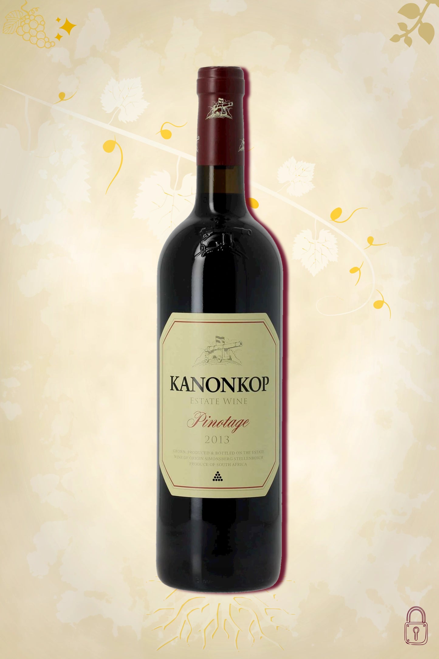 Kanonkop Pinotage 2013 – rode wijn uit Stellenbosch, Zuid-Afrika
