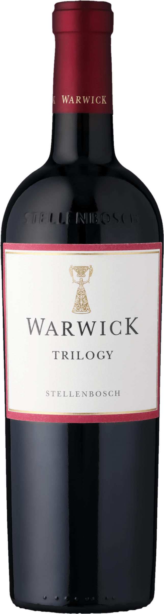 Warwick Trilogy 2017 tegen bordeaux achtergrond – premium rode blend