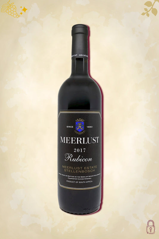Meerlust Rubicon 2017 – rode wijn uit Stellenbosch, Zuid-Afrika