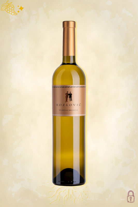 Kozlović Malvazija Selekcija 2021 – witte wijn uit Istrië, Kroatië