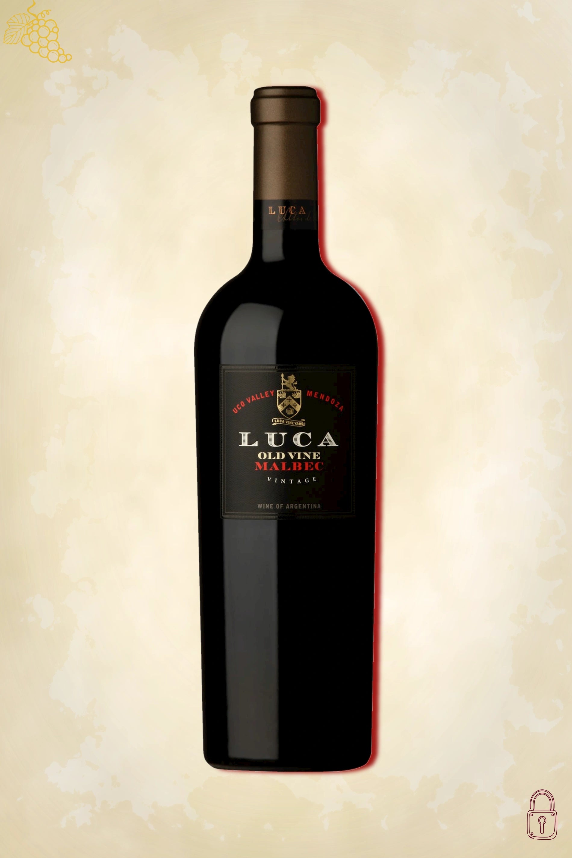 Luca Old Vines Malbec 2019 – rode wijn uit Mendoza, Argentinië
