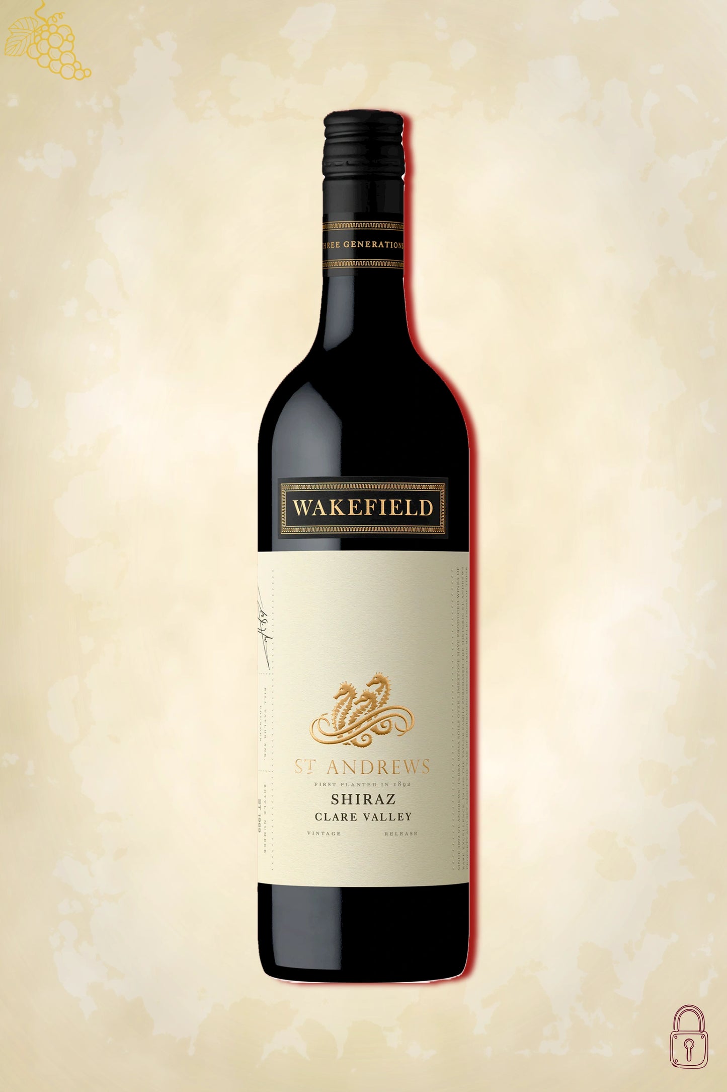 Wakefield St. Andrews Shiraz 2018 – rode wijn uit Clare Valley, Australië