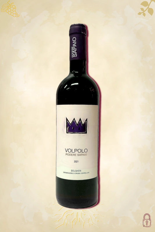 Podere Sapaio Volpolo 2021 – rode wijn uit Bolgheri, Italië