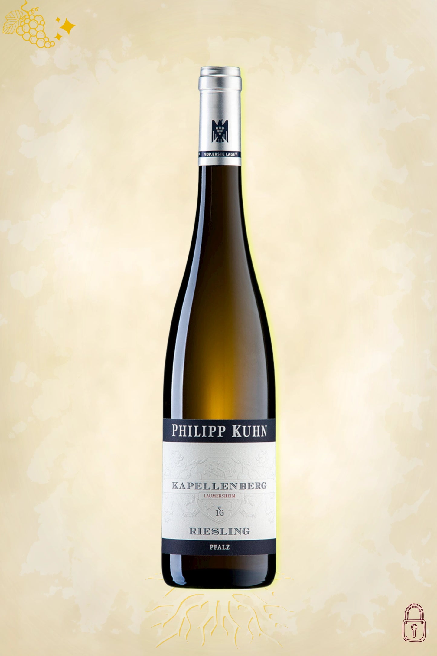 Weingut Philipp Kuhn Kapellenberg Riesling 1G 2022 – witte wijn uit Pfalz Duitsland