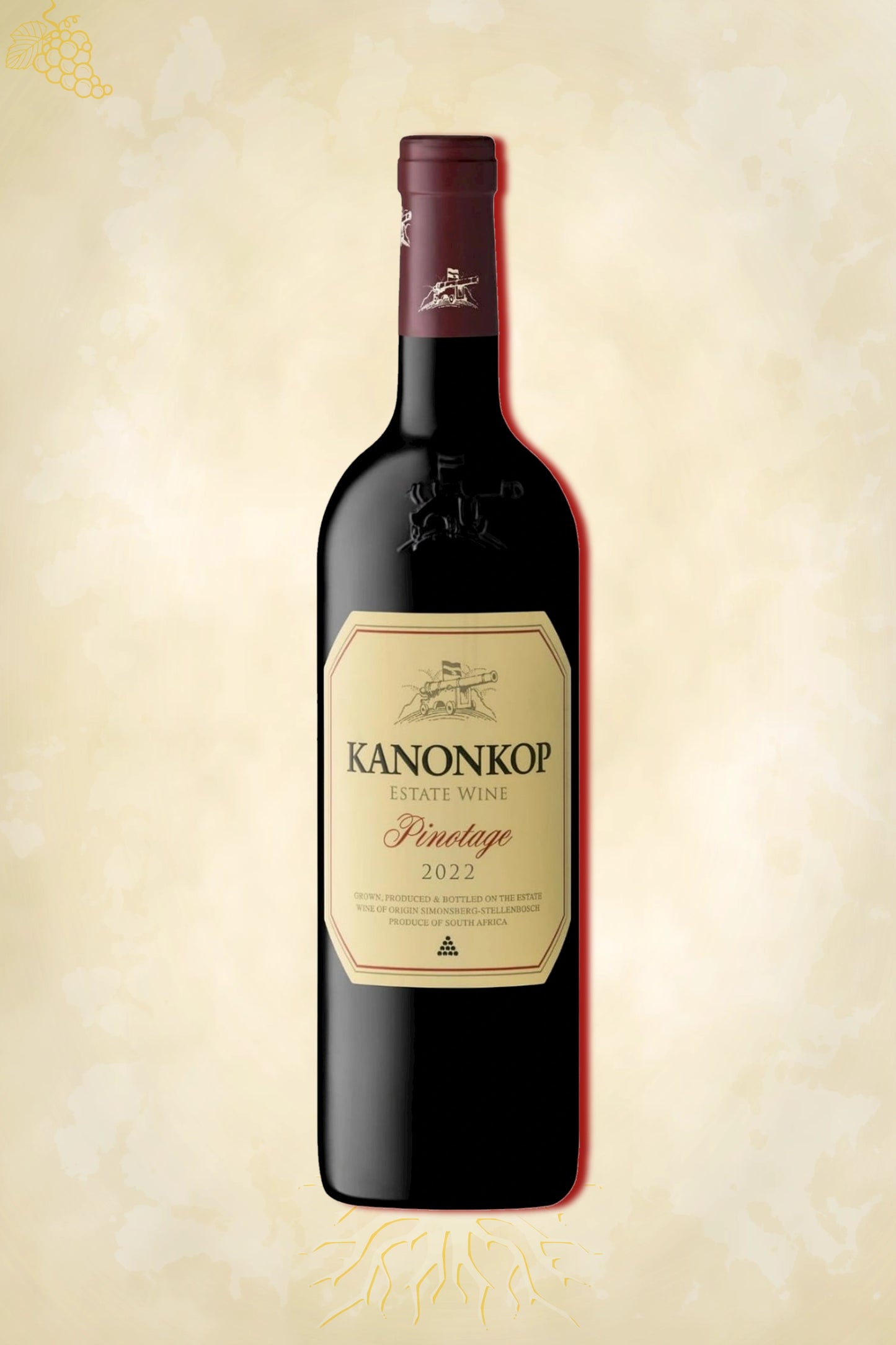 Kanonkop Pinotage 2022 – rode wijn uit Stellenbosch, Zuid-Afrika