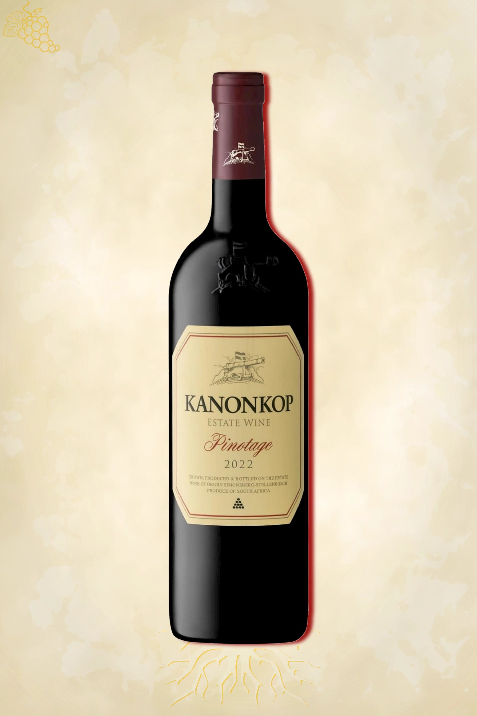Kanonkop Pinotage 2022 – rode wijn uit Stellenbosch, Zuid-Afrika