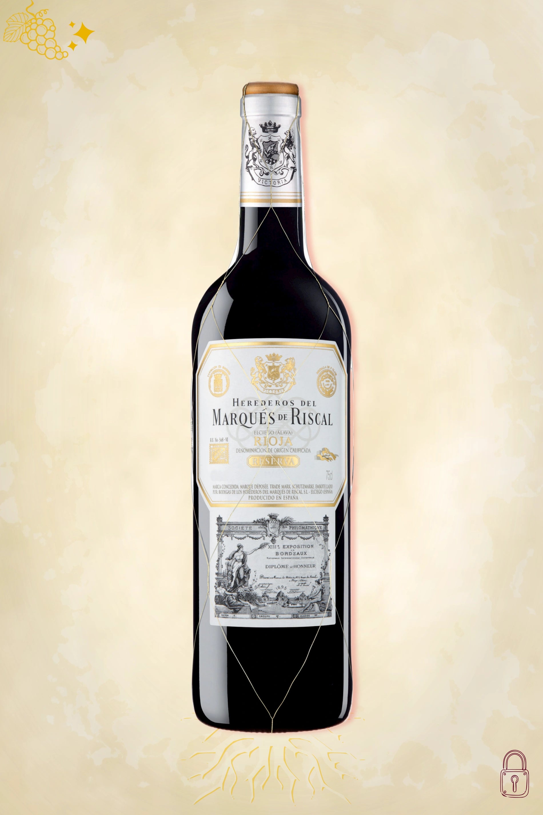 Marqués de Riscal Rioja Reserva 2019 – rode wijn uit Rioja, Spanje