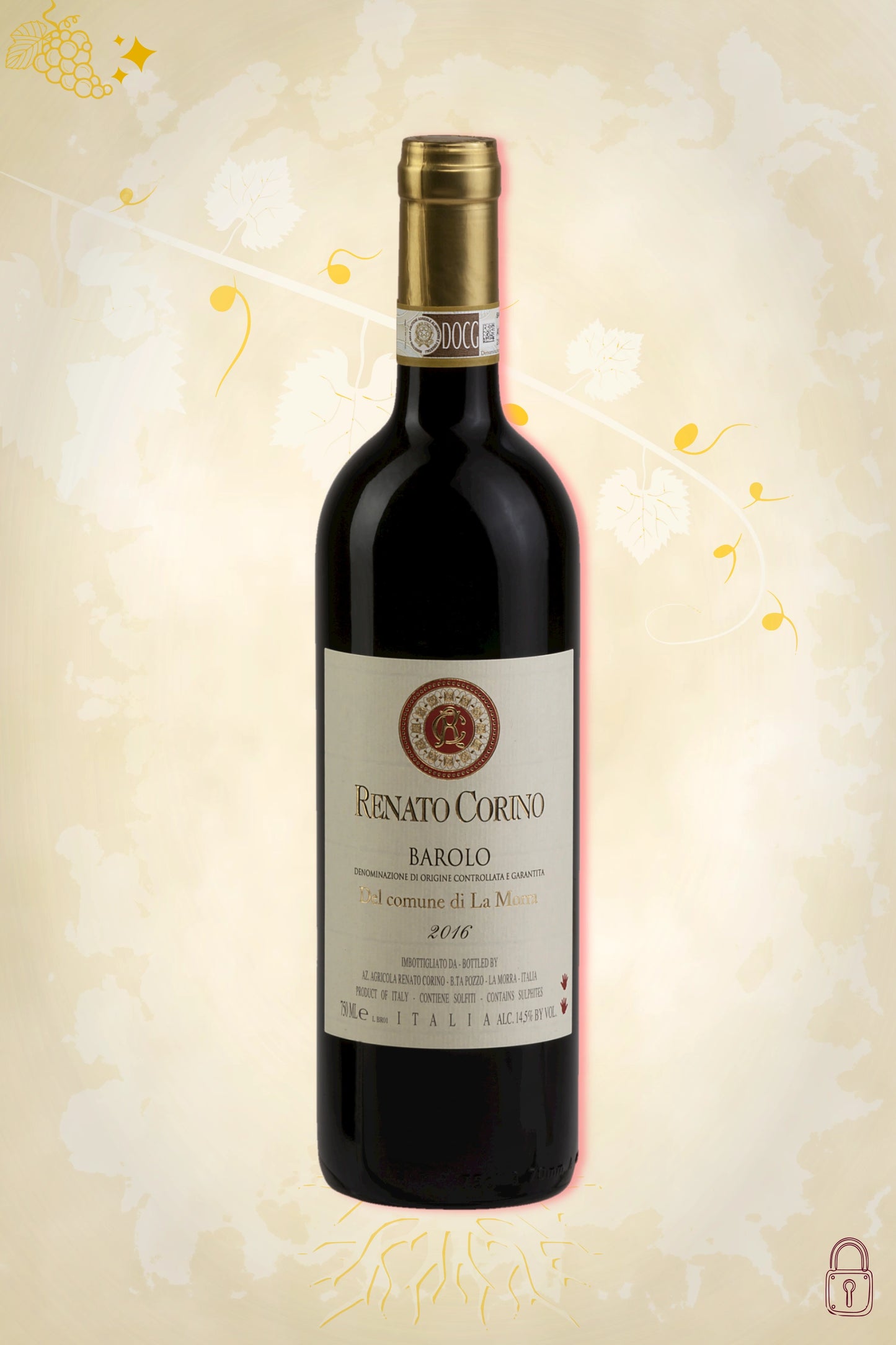 Renato Corino Barolo La Morra 2016 – rode wijn uit Piemonte, Italië