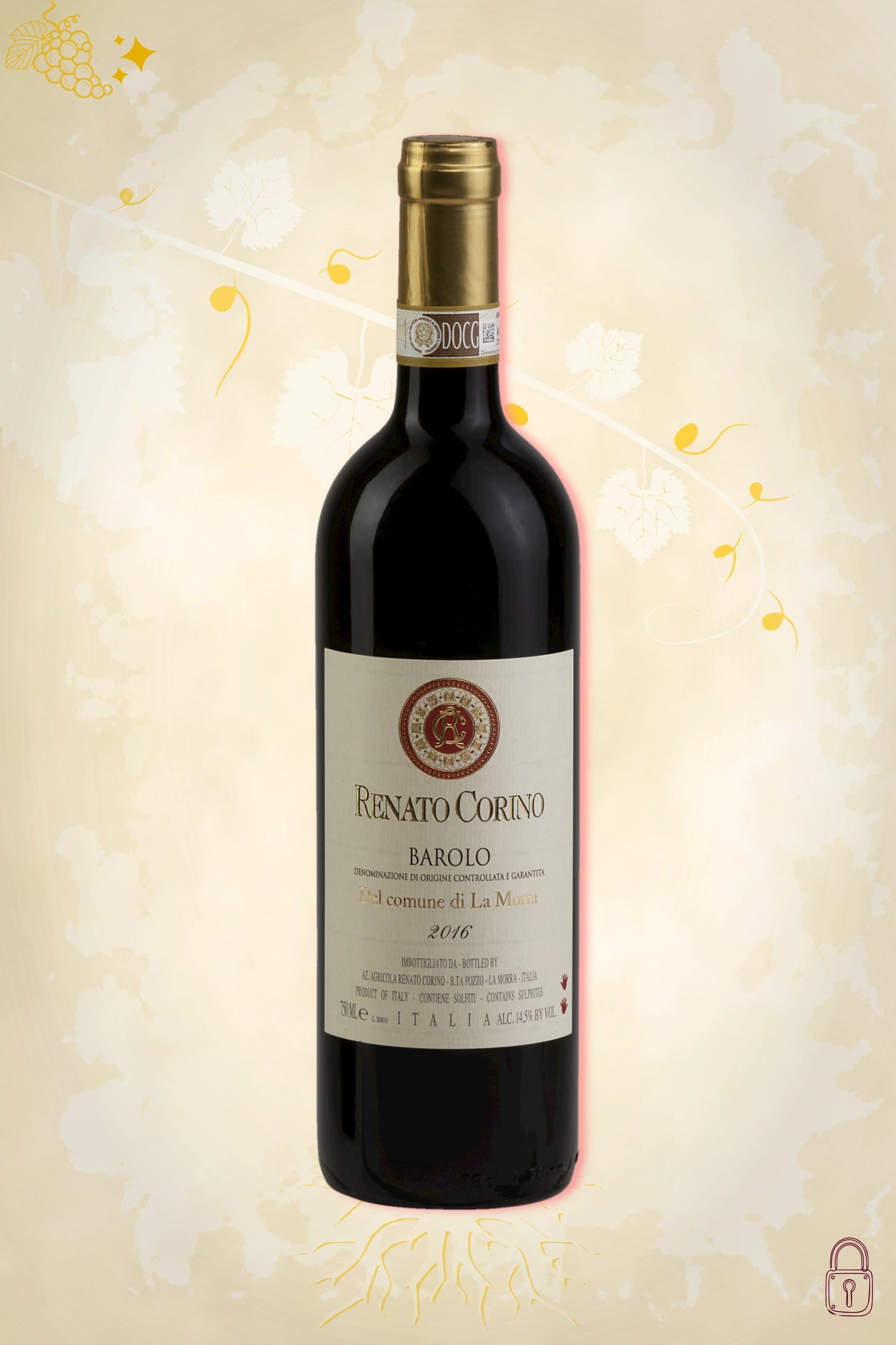 Renato Corino Barolo La Morra 2016 – rode wijn uit Piemonte, Italië