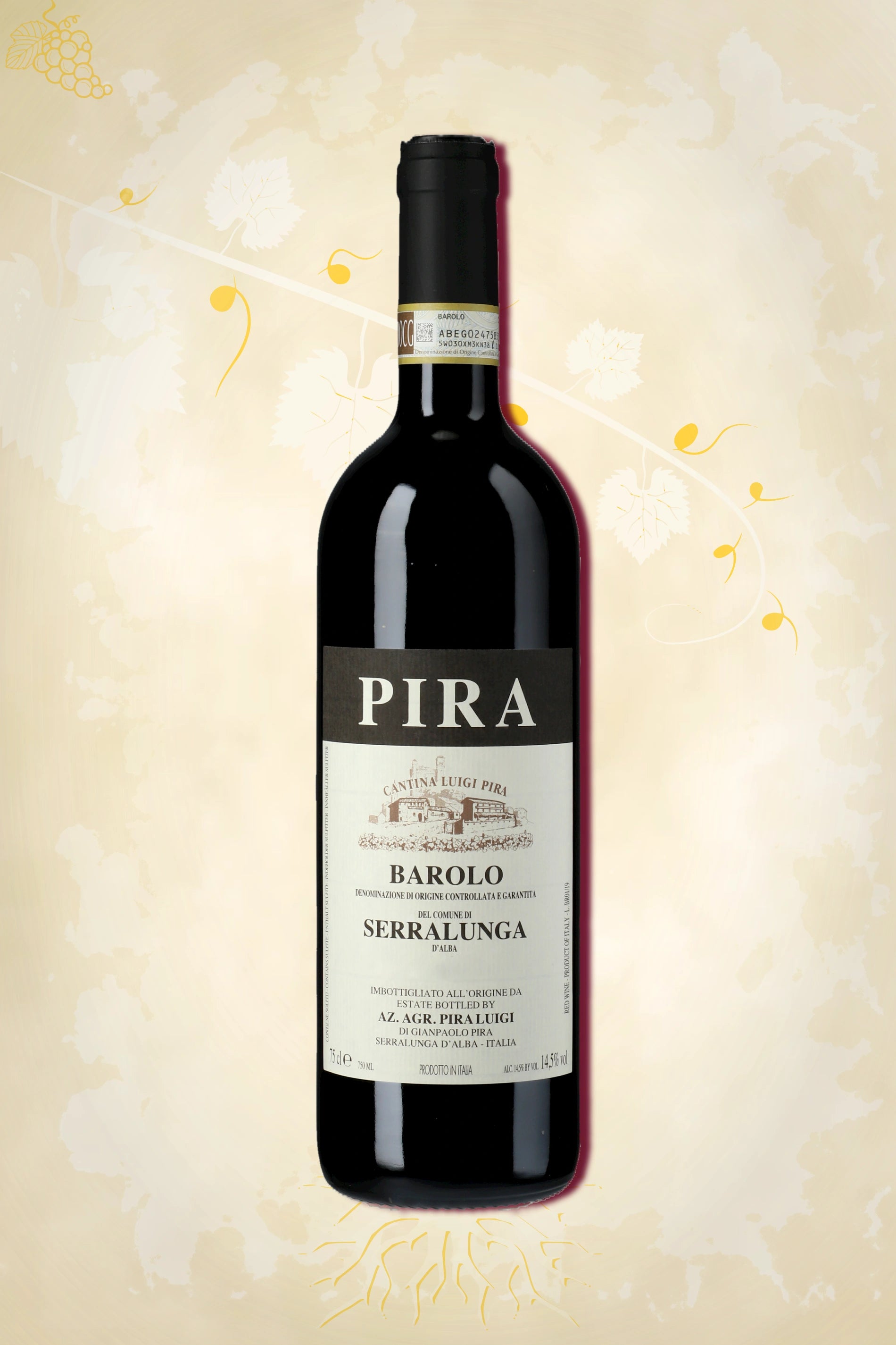 Luigi Pira Barolo Serralunga 2019 – rode wijn uit Piemonte, Italië