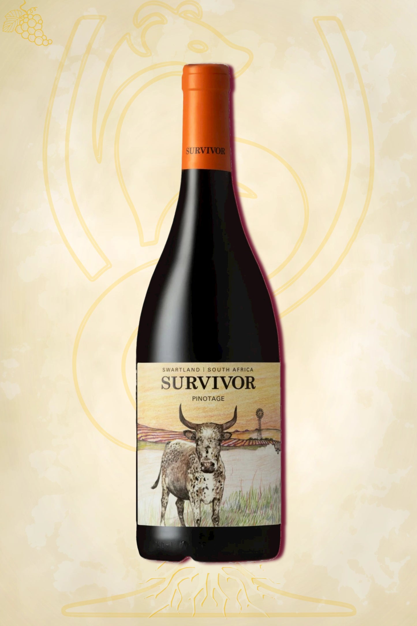 Survivor Pinotage 2022 – rode wijn uit Swartland, Zuid-Afrika