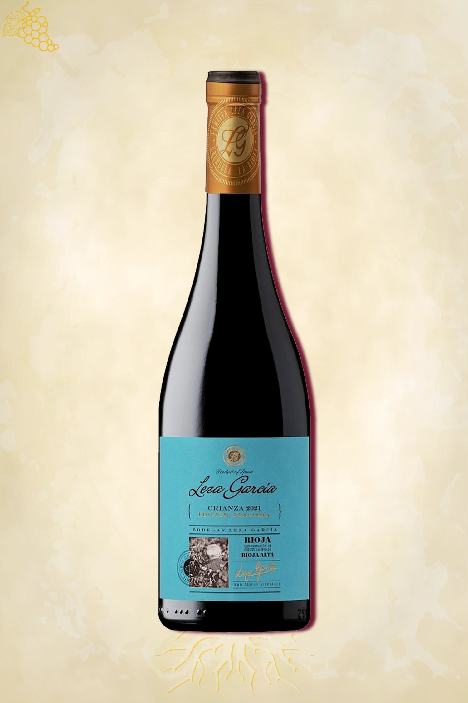 Leza García Rioja Graciano Crianza 2021 – rode wijn uit Rioja Alta, Spanje