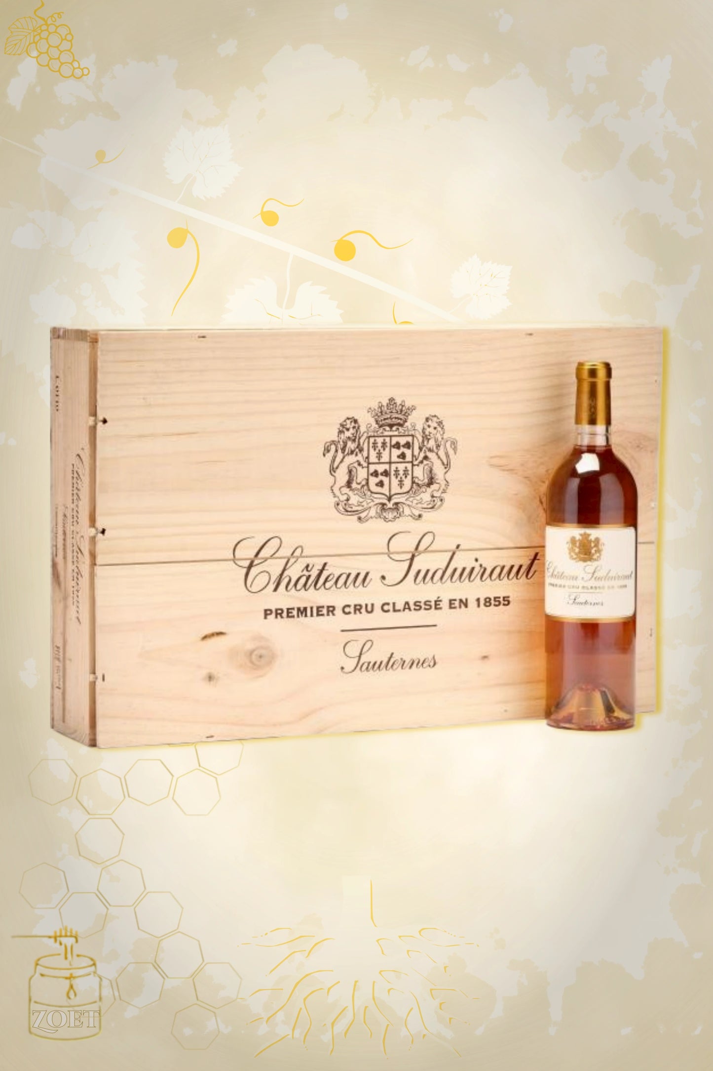 Château Suduiraut 2014 OWC 6x75cl – zoete wijn uit Sauternes