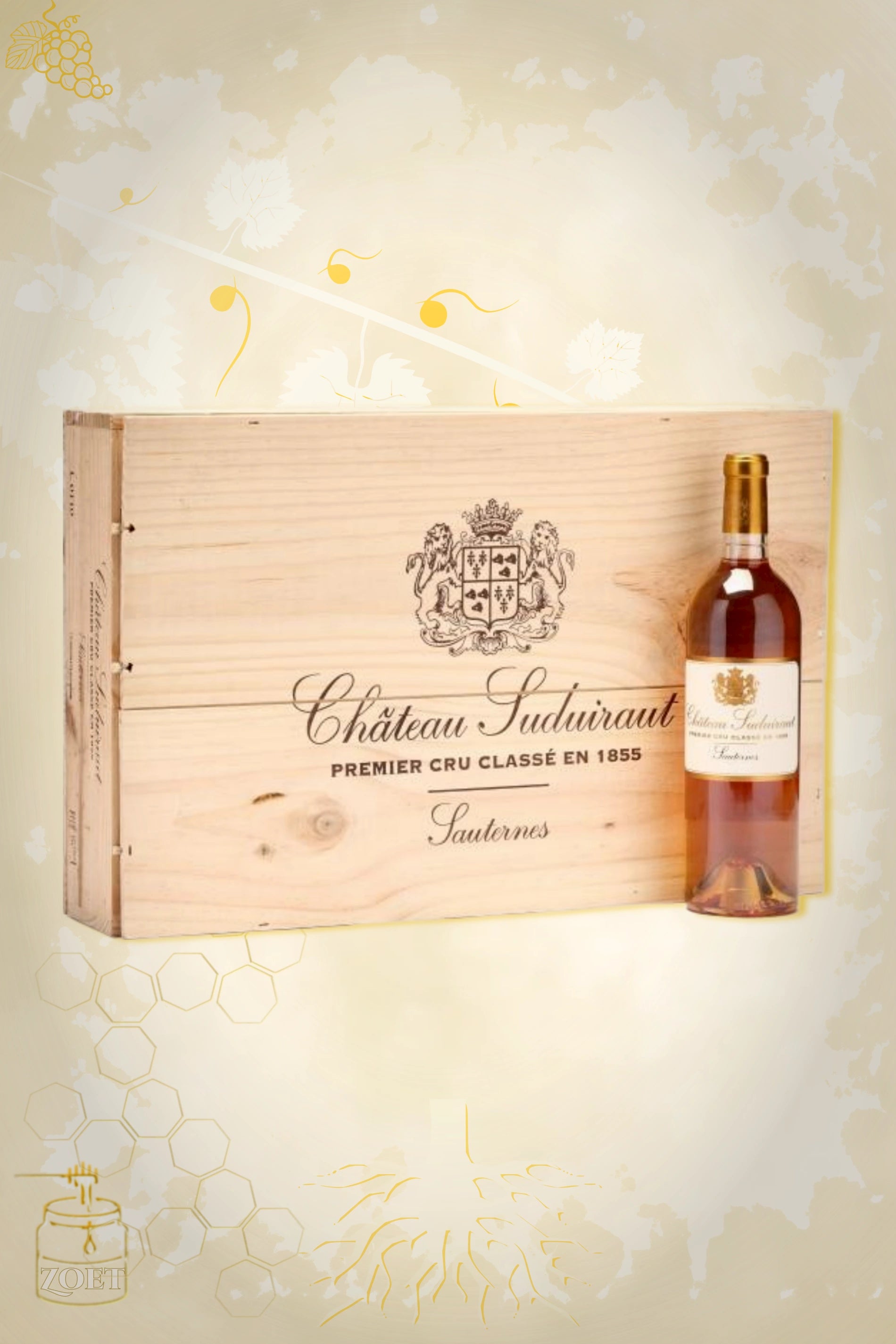 Château Suduiraut 2014 OWC 6x75cl – zoete wijn uit Sauternes