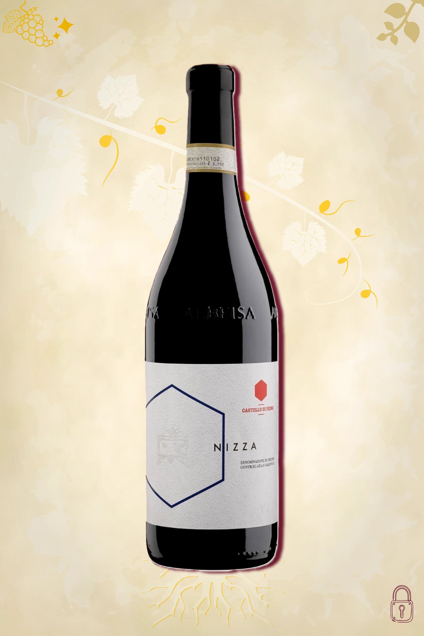 Castello di Perno Nizza DOCG 2017 – rode wijn uit Piemonte, Italië