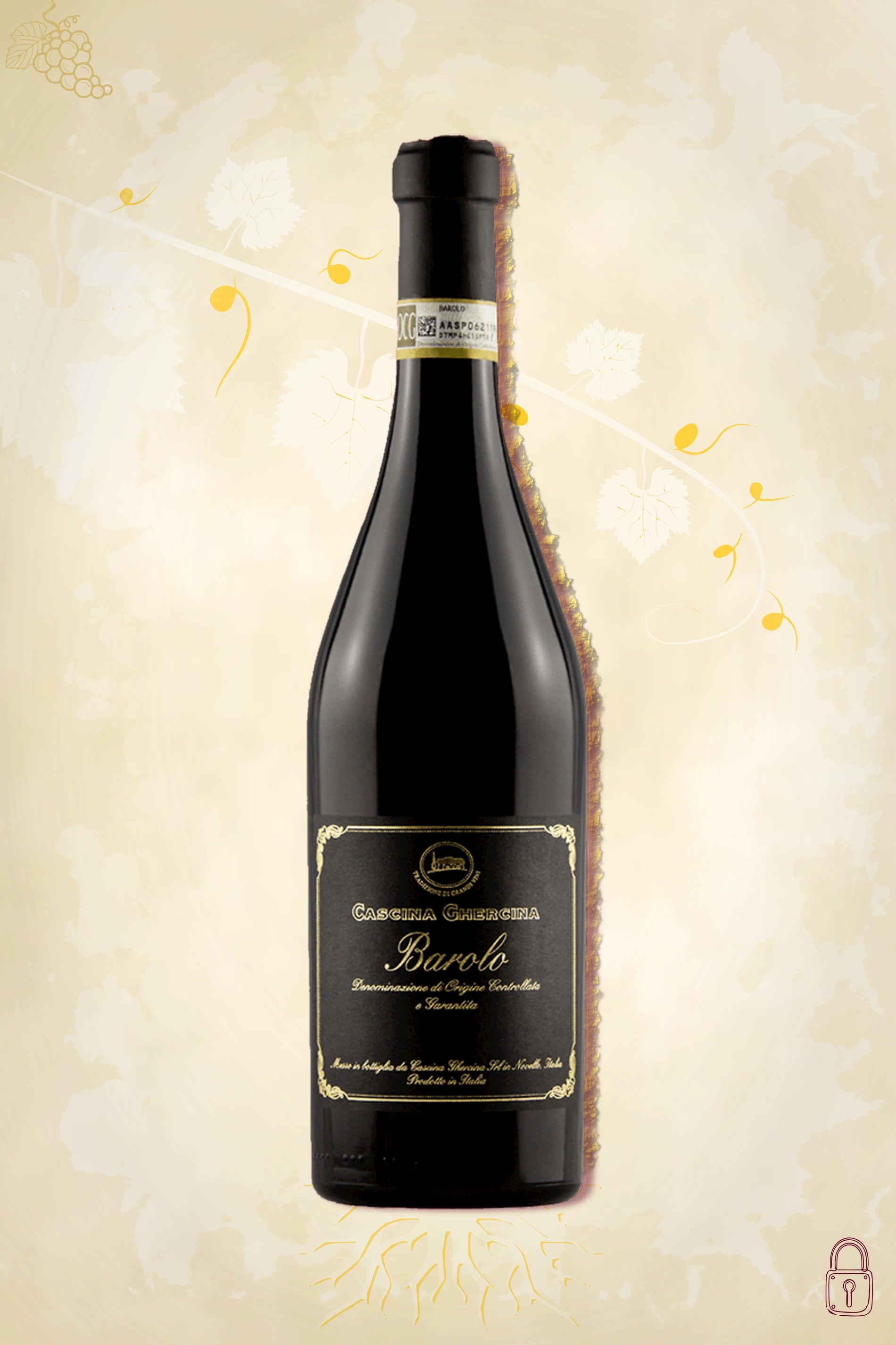 Cascina Ghercina Barolo DOCG 2021 – rode wijn uit Piemonte, Italië