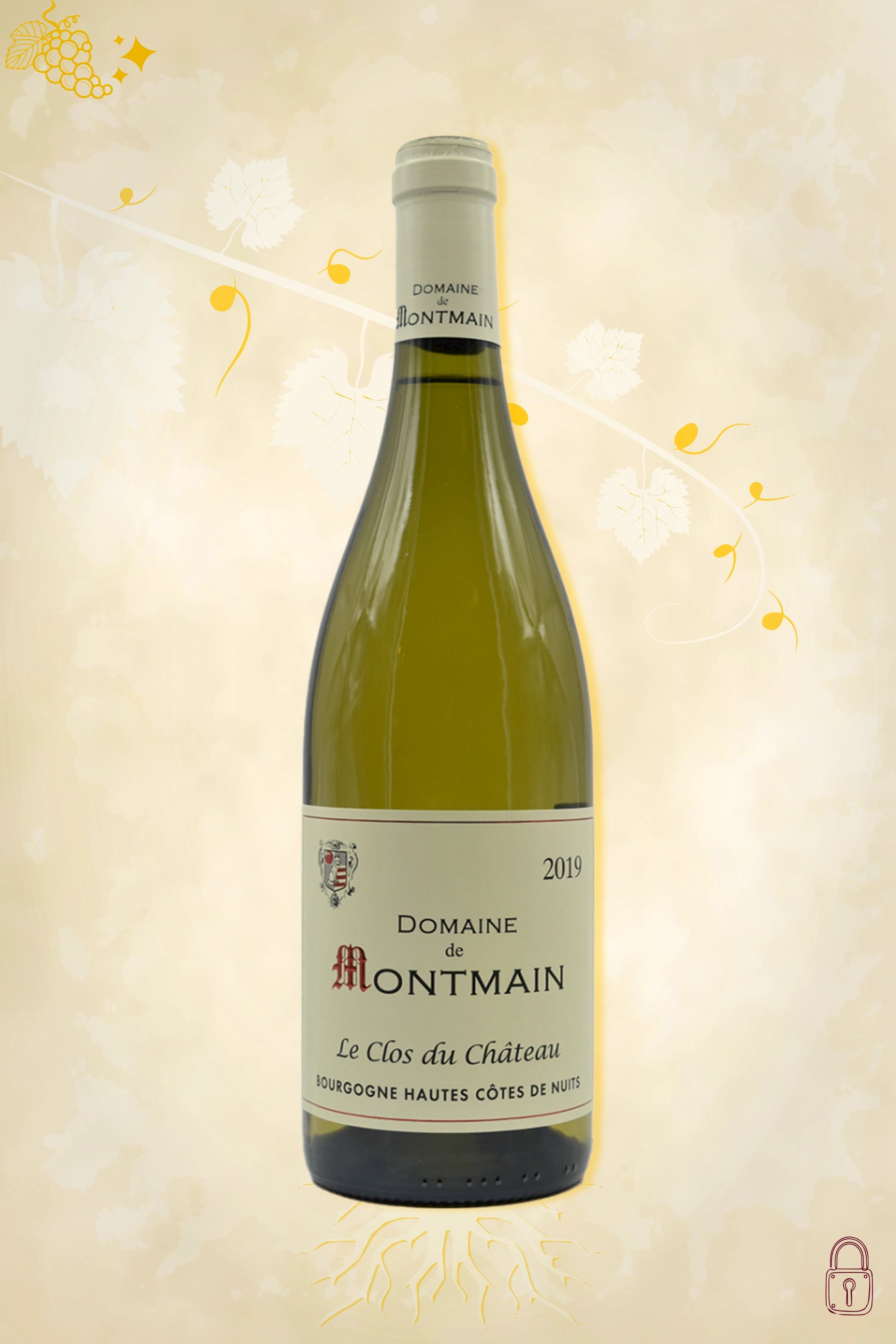 Domaine de Montmain Le Clos du Château 2019 – witte wijn uit Bourgogne, Frankrijk