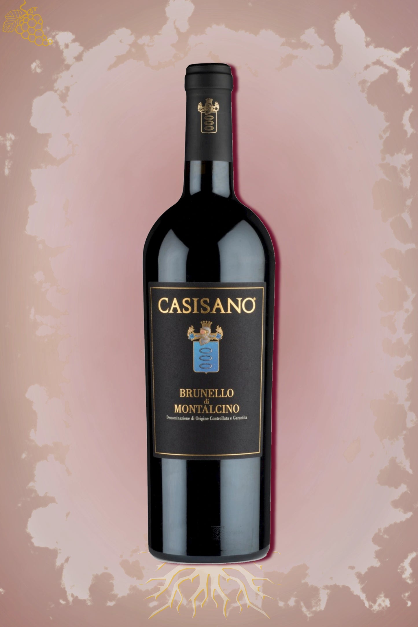 Brunello di Montalcino 2018 – rode wijn tegen bordeaux achtergrond premium