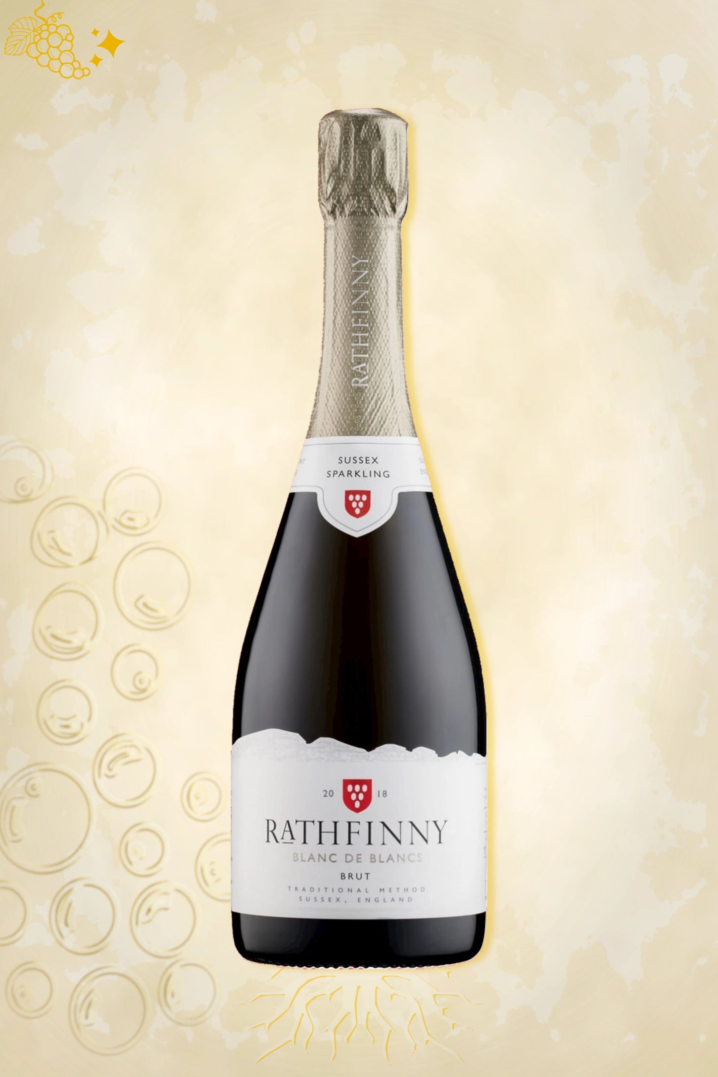 Rathfinny Blanc de Blancs 2019 – mousserende chardonnay uit Sussex