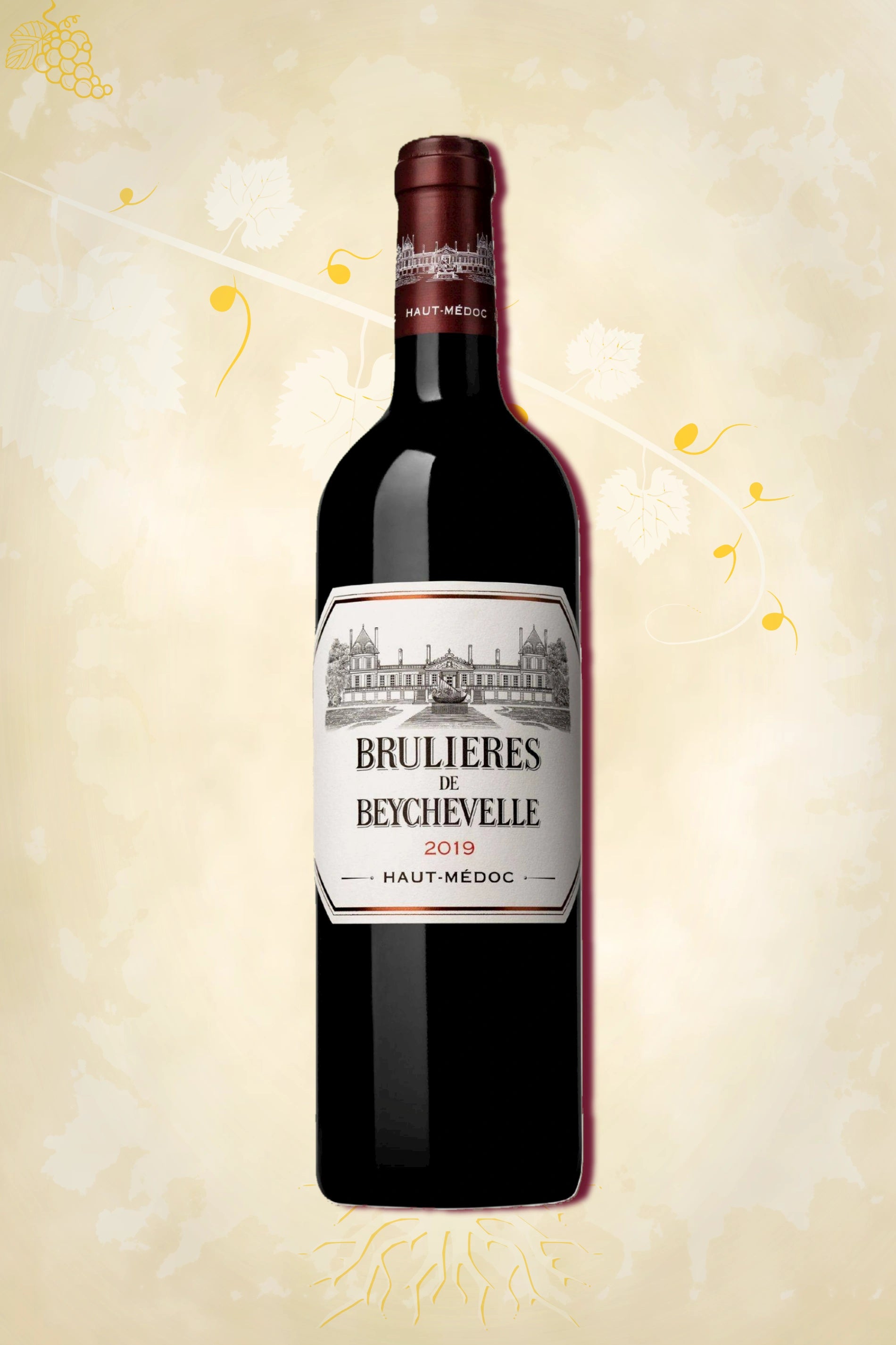 Les Brulières de Beychevelle 2019 – rode wijn uit Haut-Médoc, Frankrijk