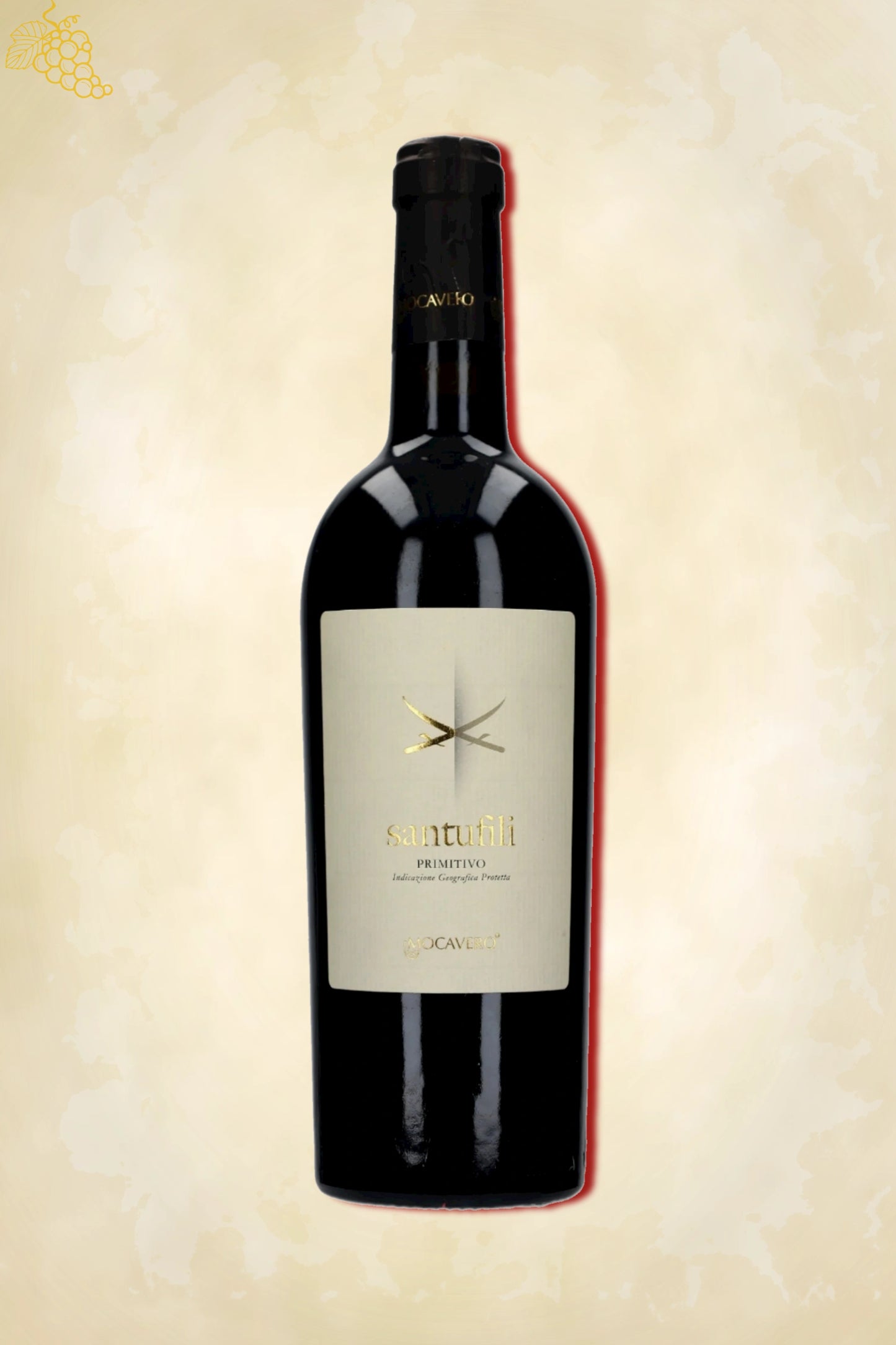 Mocavero Santufili Primitivo 2021 – rode wijn uit Salento, Italië