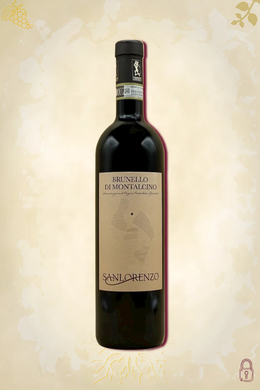 Sanlorenzo Brunello di Montalcino 2018 – rode wijn uit Toscane, Italië