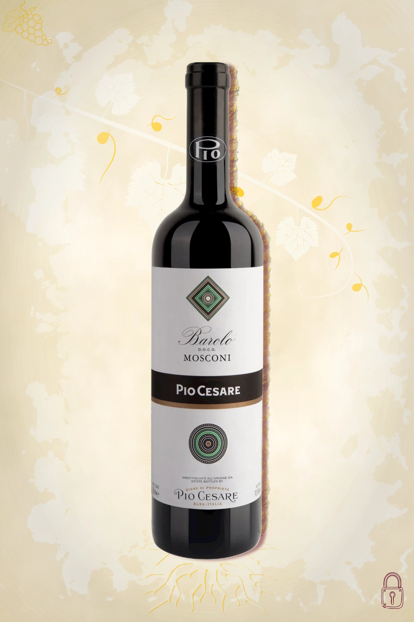 Pio Cesare Barolo DOCG Mosconi 2018 – rode wijn uit Piemonte, Italië