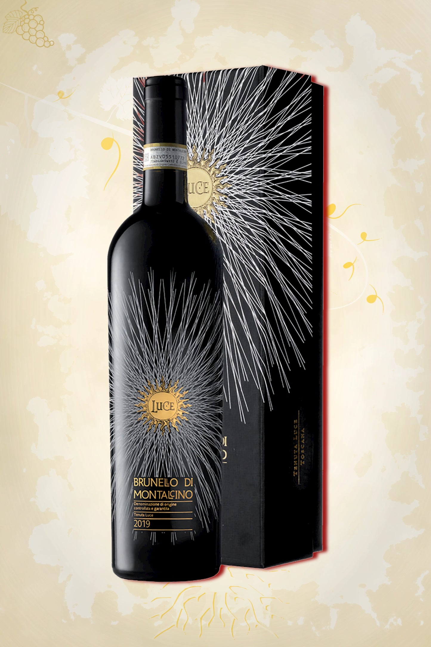 Tenuta Luce Brunello di Montalcino 2019 in Giftbox – rode wijn uit Toscane, Italië