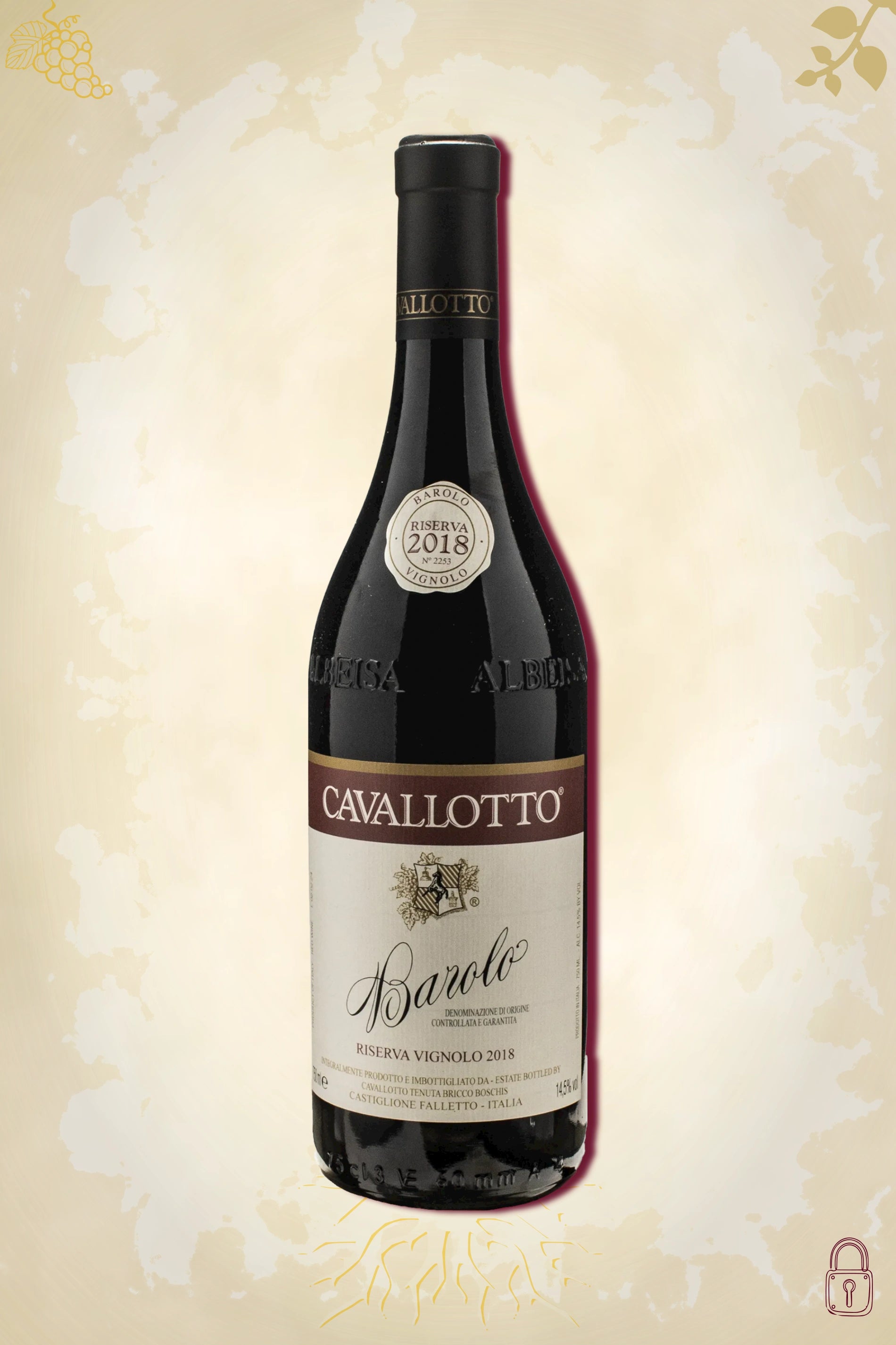 Cavallotto Barolo Riserva Vignolo 2018 – rode wijn uit Piemonte, Italië