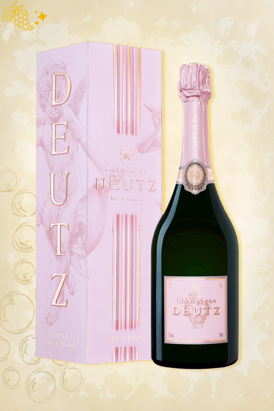 Champagne Deutz Rosé Non Vintage in Giftbox – rosé champagne uit Champagne, Frankrijk
